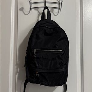 50. Madden Girl Black Backpack - AS IS - Tiny Flaw Disclosed!